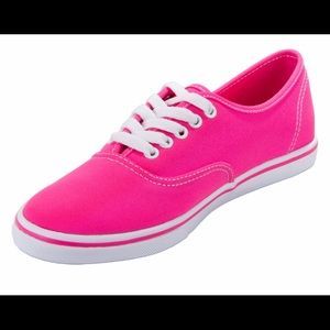 Vans - Women’s Neon Pink Sneaker
